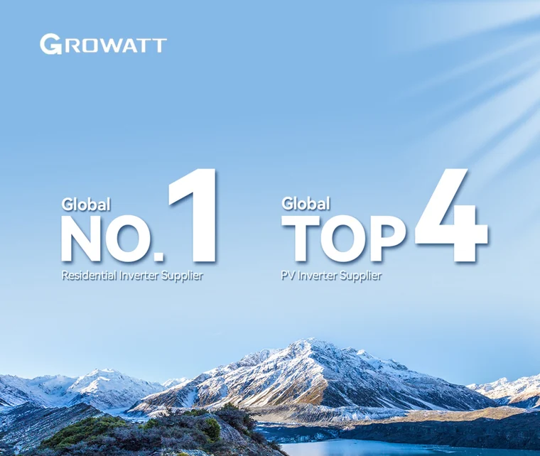 Growatt nº 1 mundial em inversores residenciais