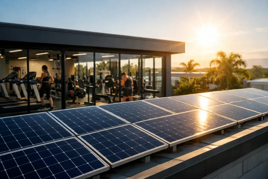 Energia solar para academia vale a pena?