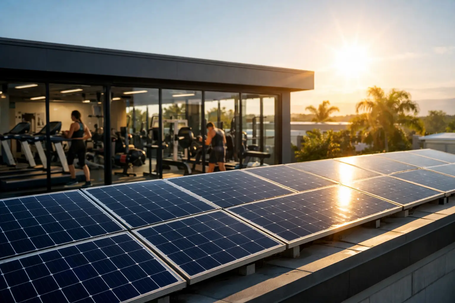 Energia solar para academia vale a pena?